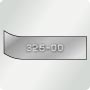 S0720170/32500 DYMO Лента из нержавеющей стали бесклеевая для принтера M 1011, 12 мм х 6,4 м, 10 шт./упаковка